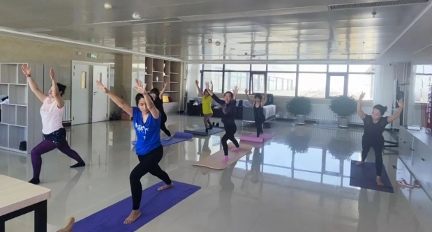 【工会】市第八医院举办心理健康讲座&瑜伽班开课 身心放松